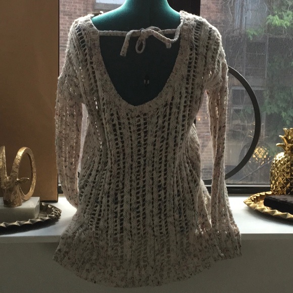 American Eagle Outfitters open knit sweater NWT - Picture 7 of 8